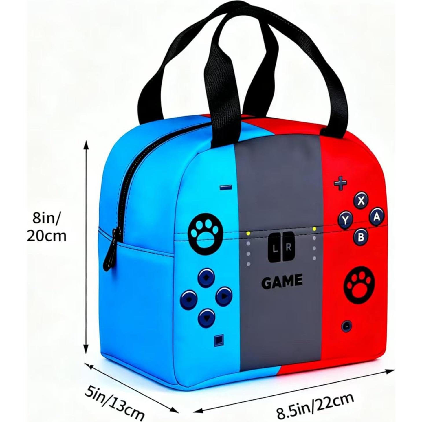 Bolsa de Almuerzo Reutilizable JWSXCFD Aislada 22x13x20cm