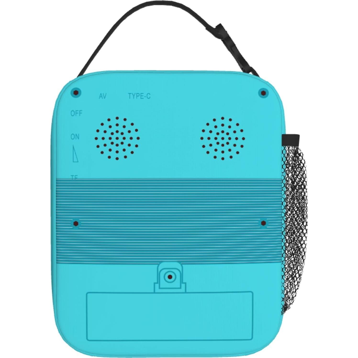 Caja de Almuerzo Aislada COEIOBEO Consola de Juegos Teal 5L