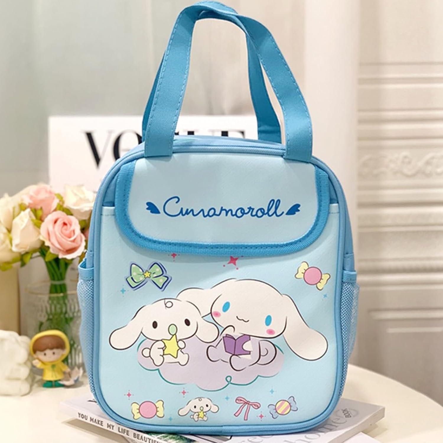 Bolsa de Almuerzo Aislada SHSAIEDHA Azul 5L Diseño Animado