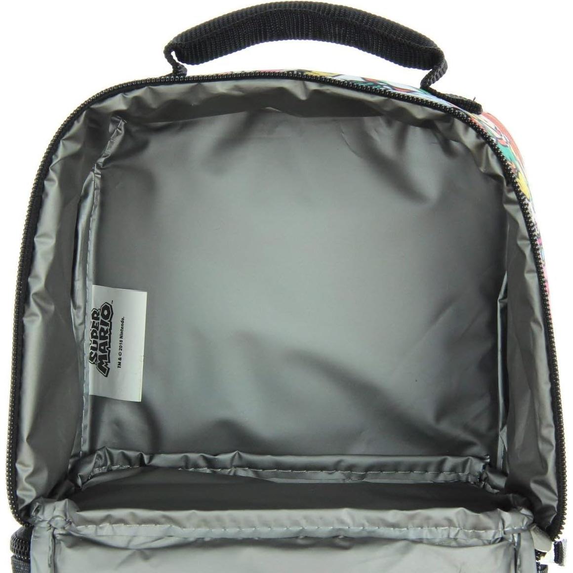 Caja de Almuerzo Super Mario Doble Compartimento Aislada