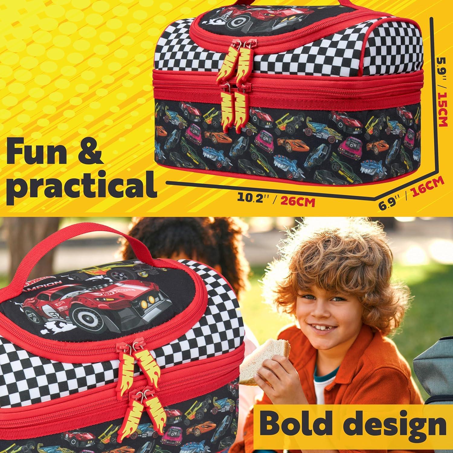 Bolsa de Almuerzo Aislada Get Trend Hot Wheels 6.24L