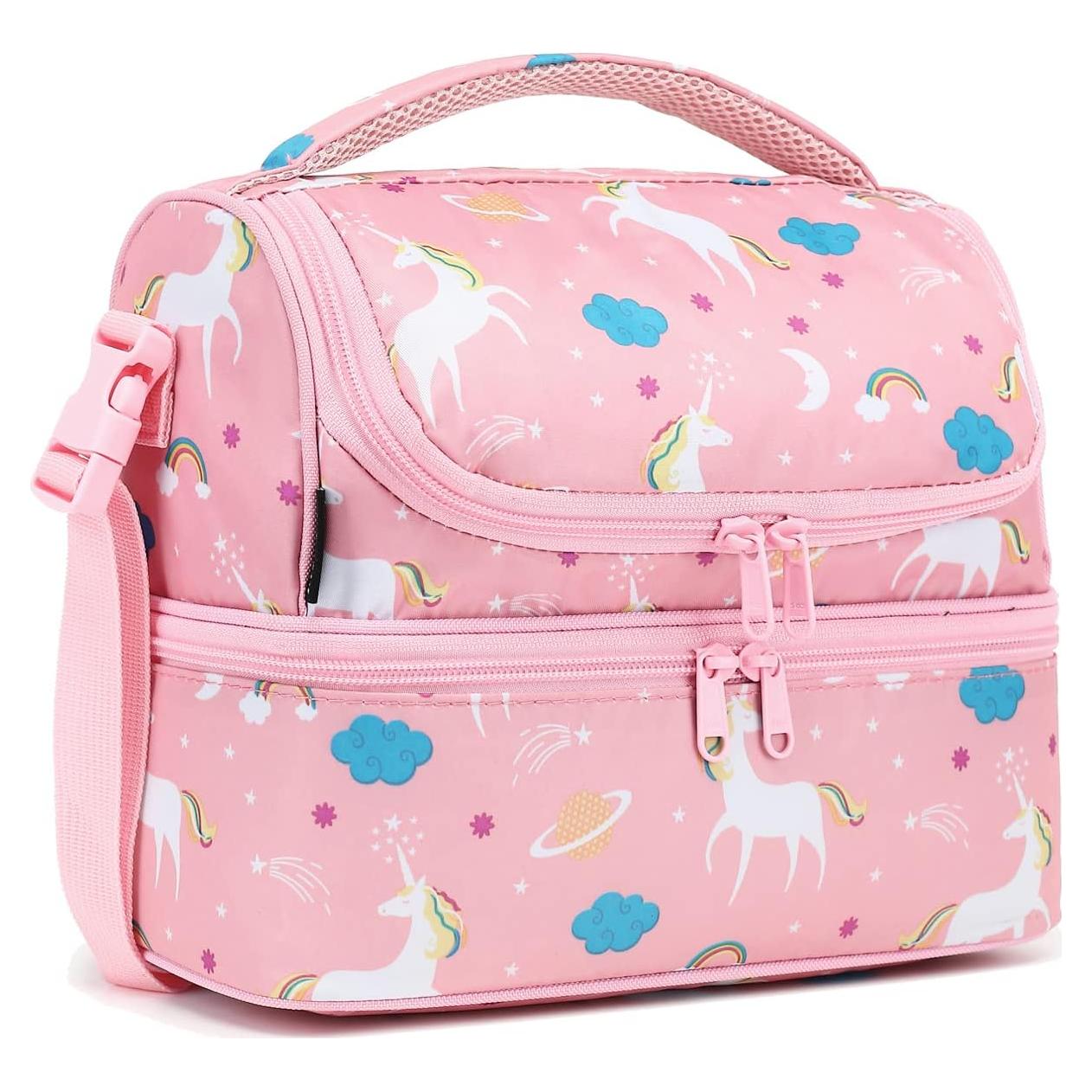 Bolsa Térmica Doble Decker FlowFly Unicornio 9.8L para Niños