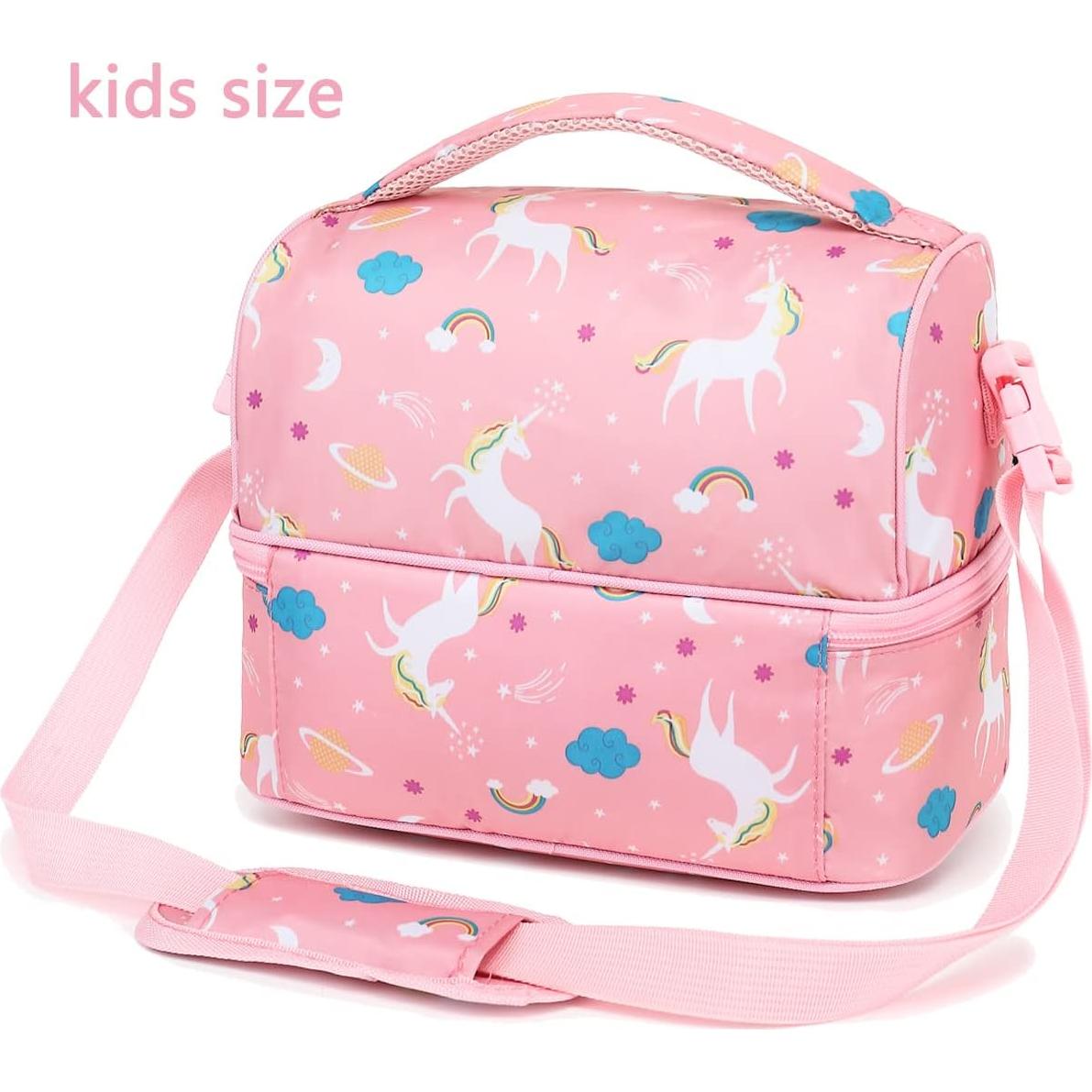Bolsa Térmica Doble Decker FlowFly Unicornio 9.8L para Niños