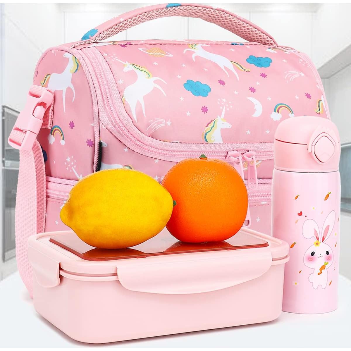 Bolsa Térmica Doble Decker FlowFly Unicornio 9.8L para Niños
