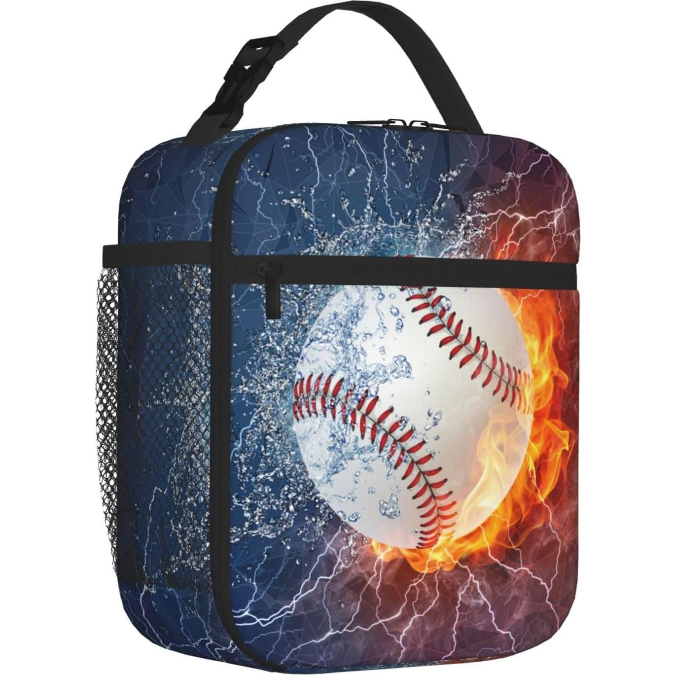 Caja de Almuerzo Aislada YIJIUWKIS Deporte 6L Beisbol
