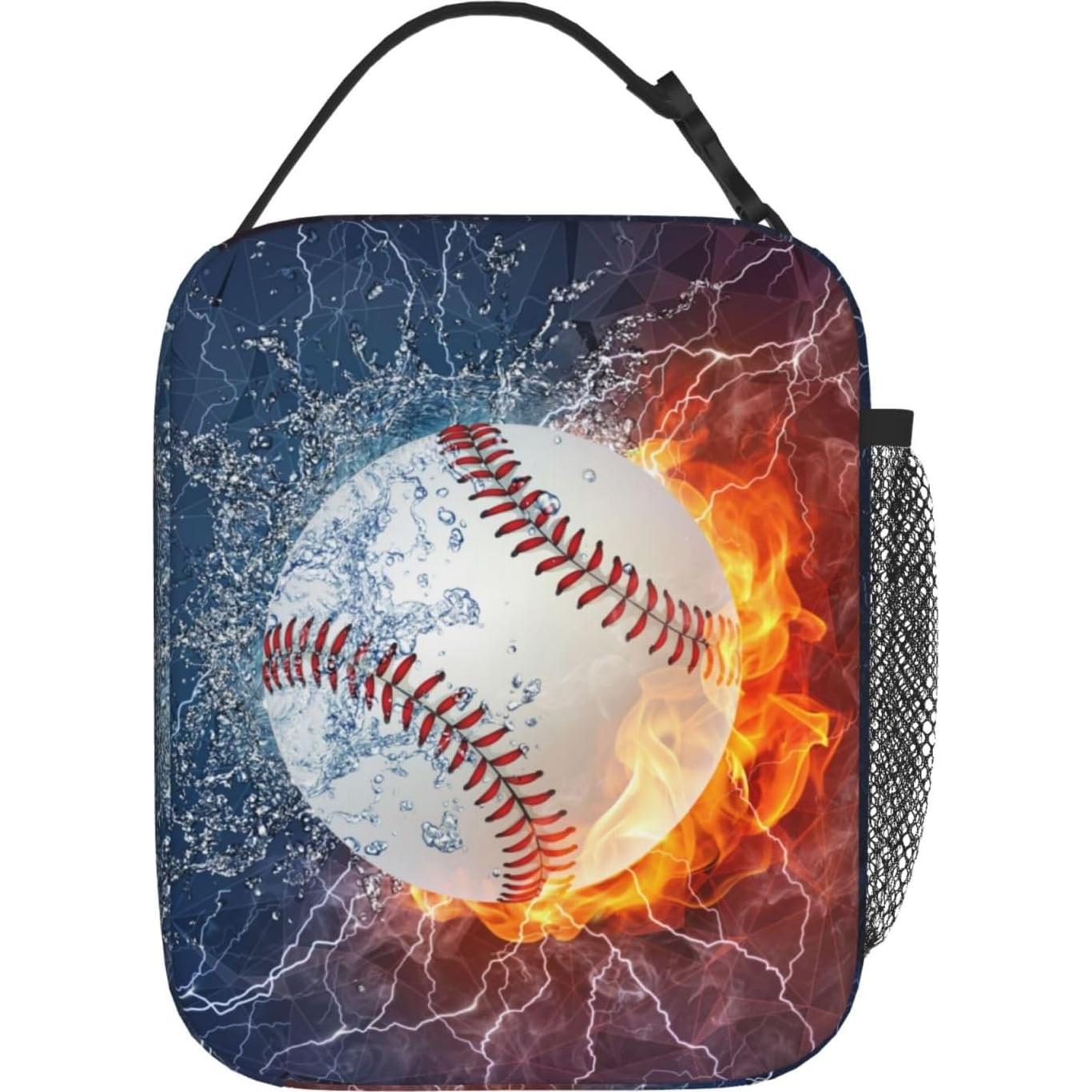 Caja de Almuerzo Aislada YIJIUWKIS Deporte 6L Beisbol
