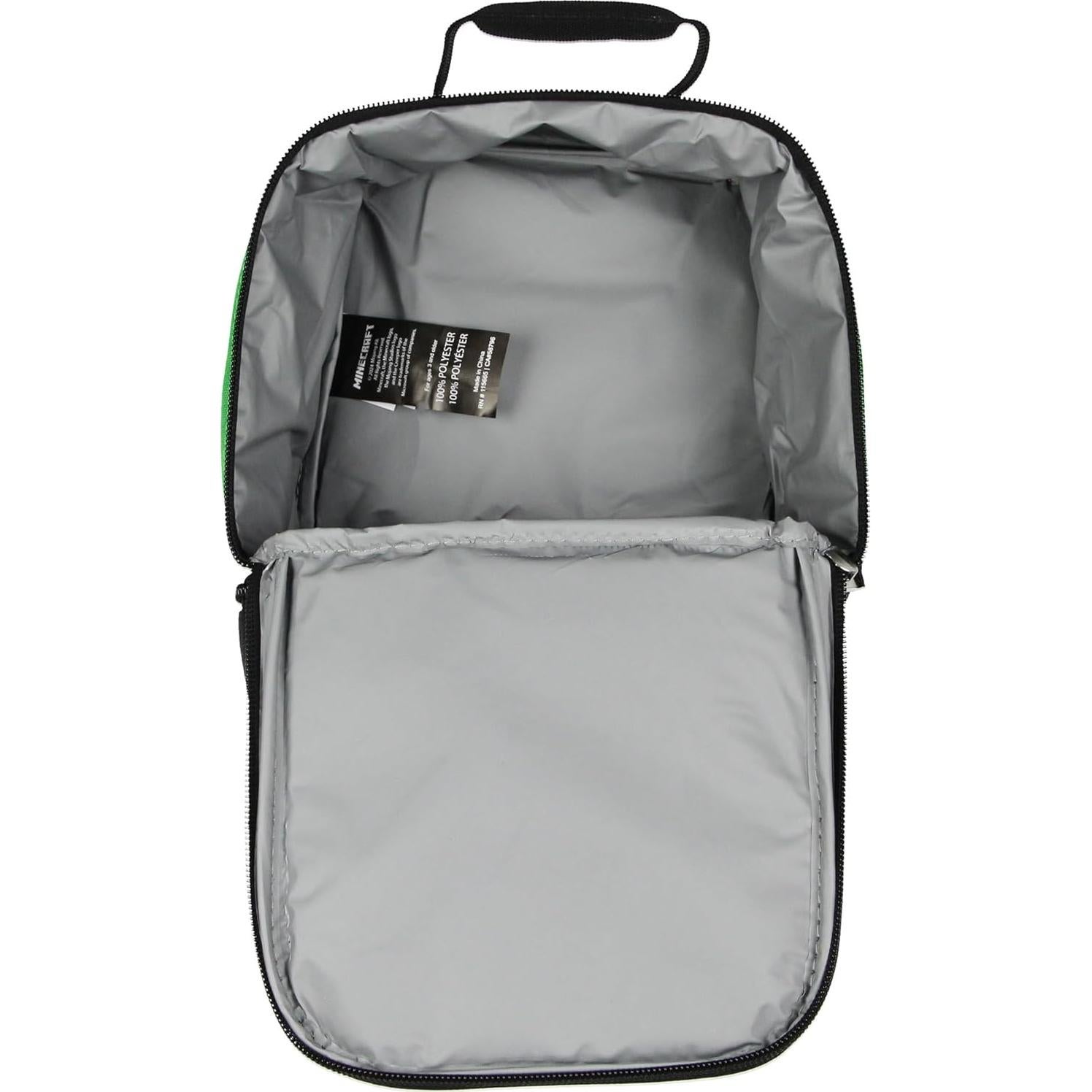 Bolsa de Almuerzo Térmica Doble Compartimento Bioworld Minecraft