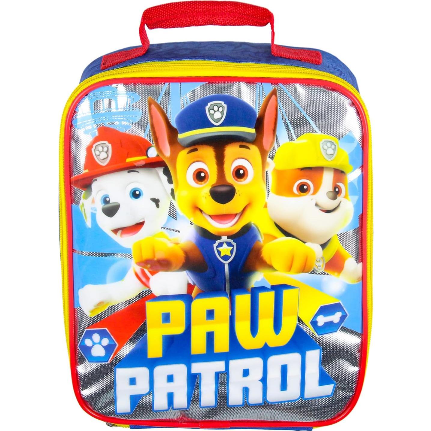 Bolsa de Almuerzo Paw Patrol Bioworld Rectangular 25.4x20.3 cm