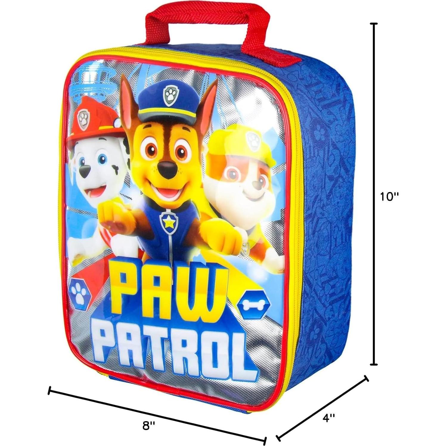 Bolsa de Almuerzo Paw Patrol Bioworld Rectangular 25.4x20.3 cm