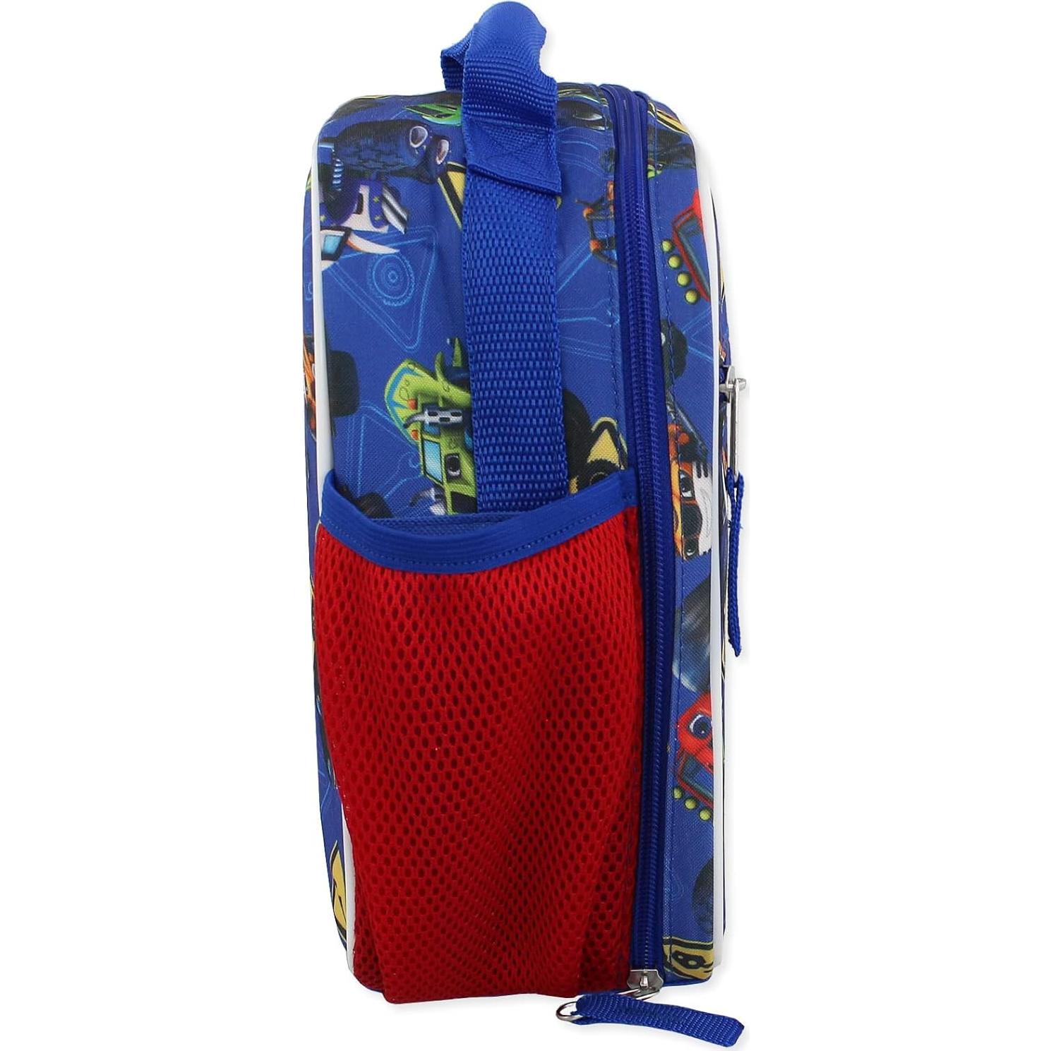 Caja de Almuerzo Suave Blaze y los Monster Machines Azul