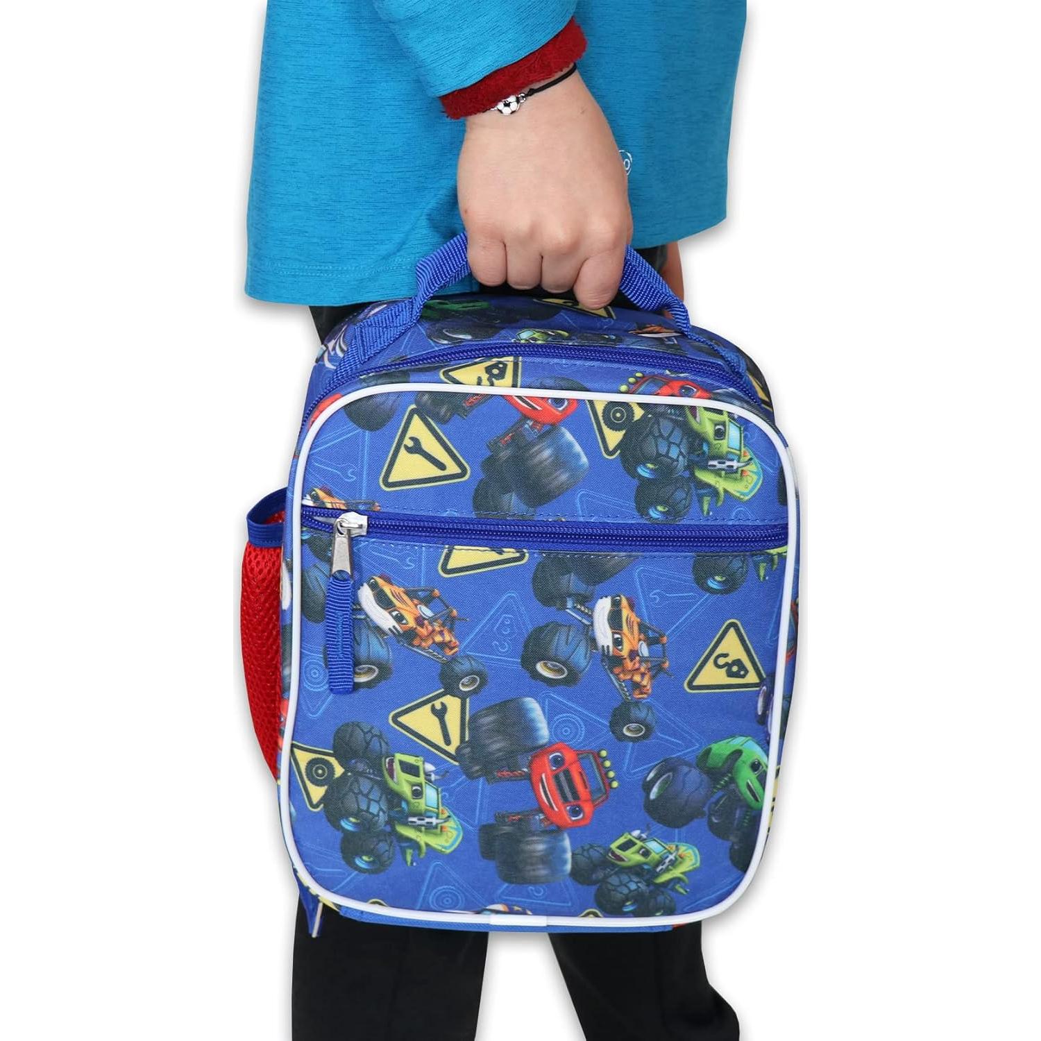 Caja de Almuerzo Suave Blaze y los Monster Machines Azul