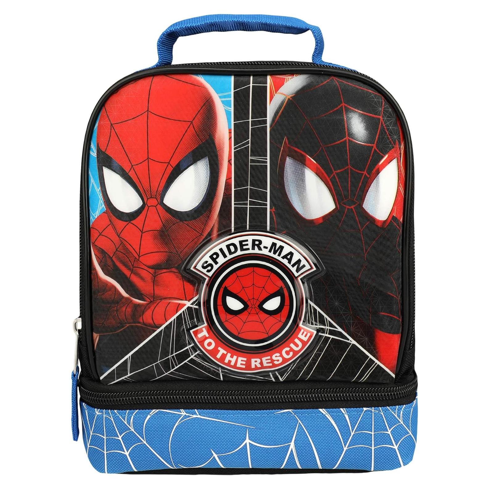 Caja de Almuerzo Aislada Bioworld Spiderman 23x19x13 cm