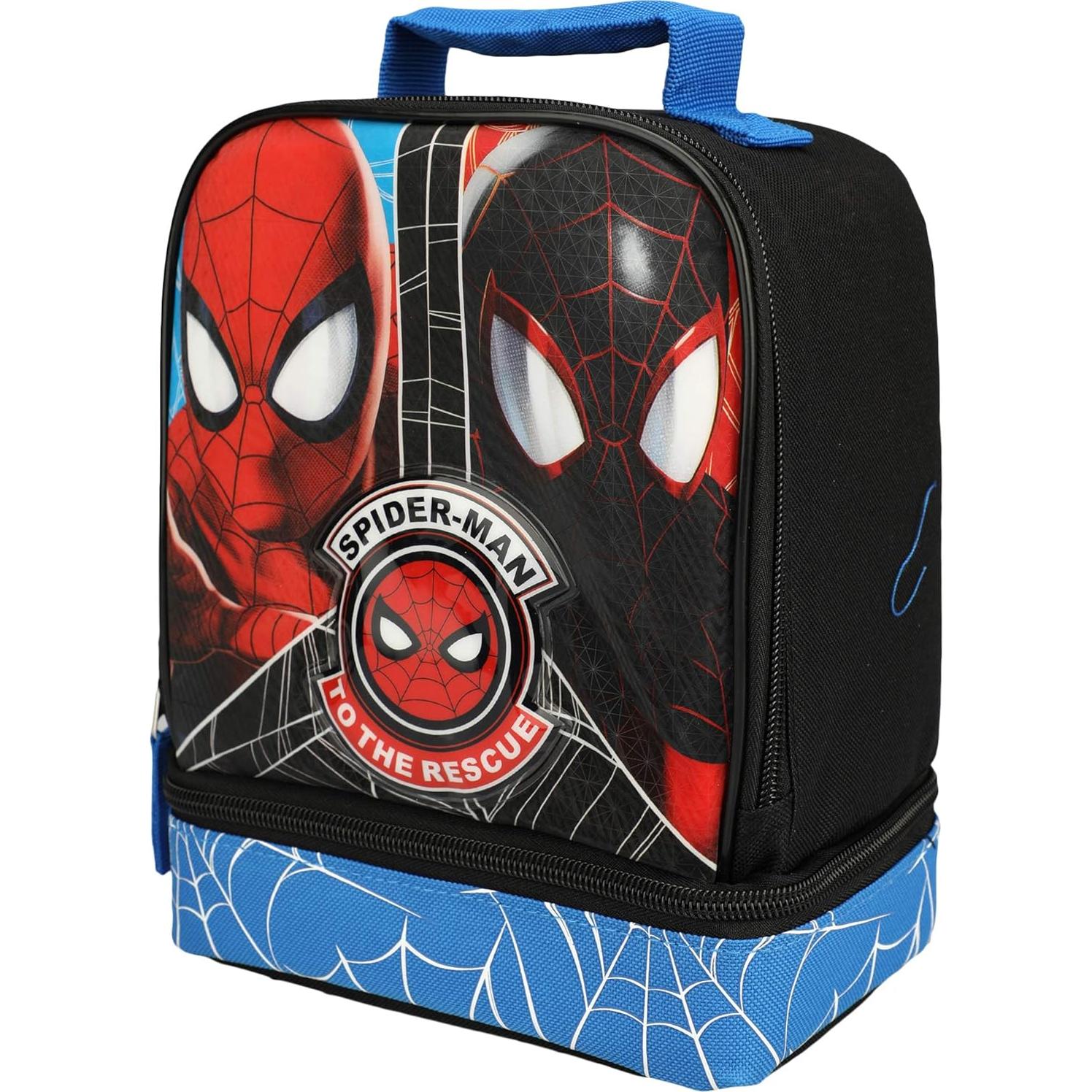 Caja de Almuerzo Aislada Bioworld Spiderman 23x19x13 cm
