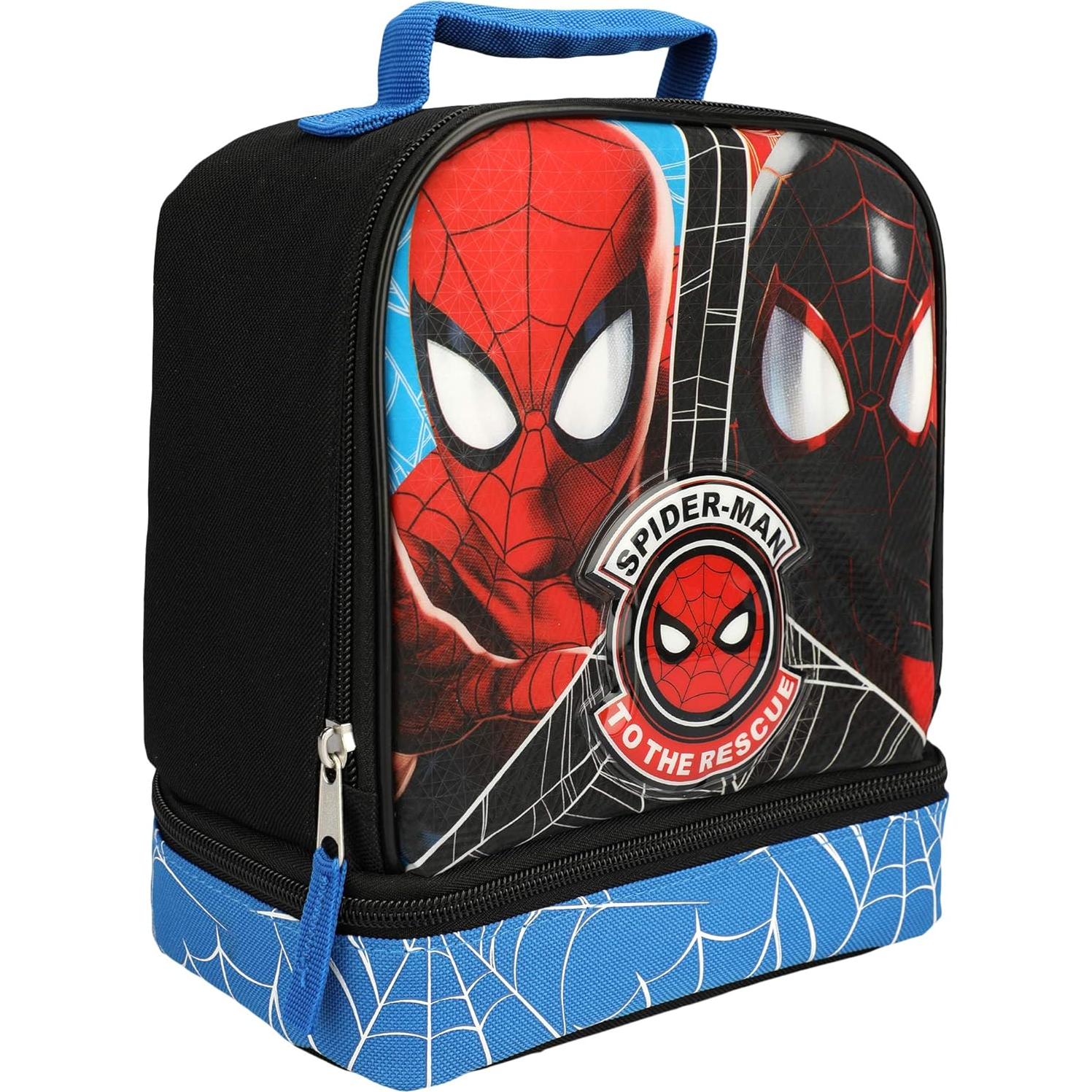 Caja de Almuerzo Aislada Bioworld Spiderman 23x19x13 cm