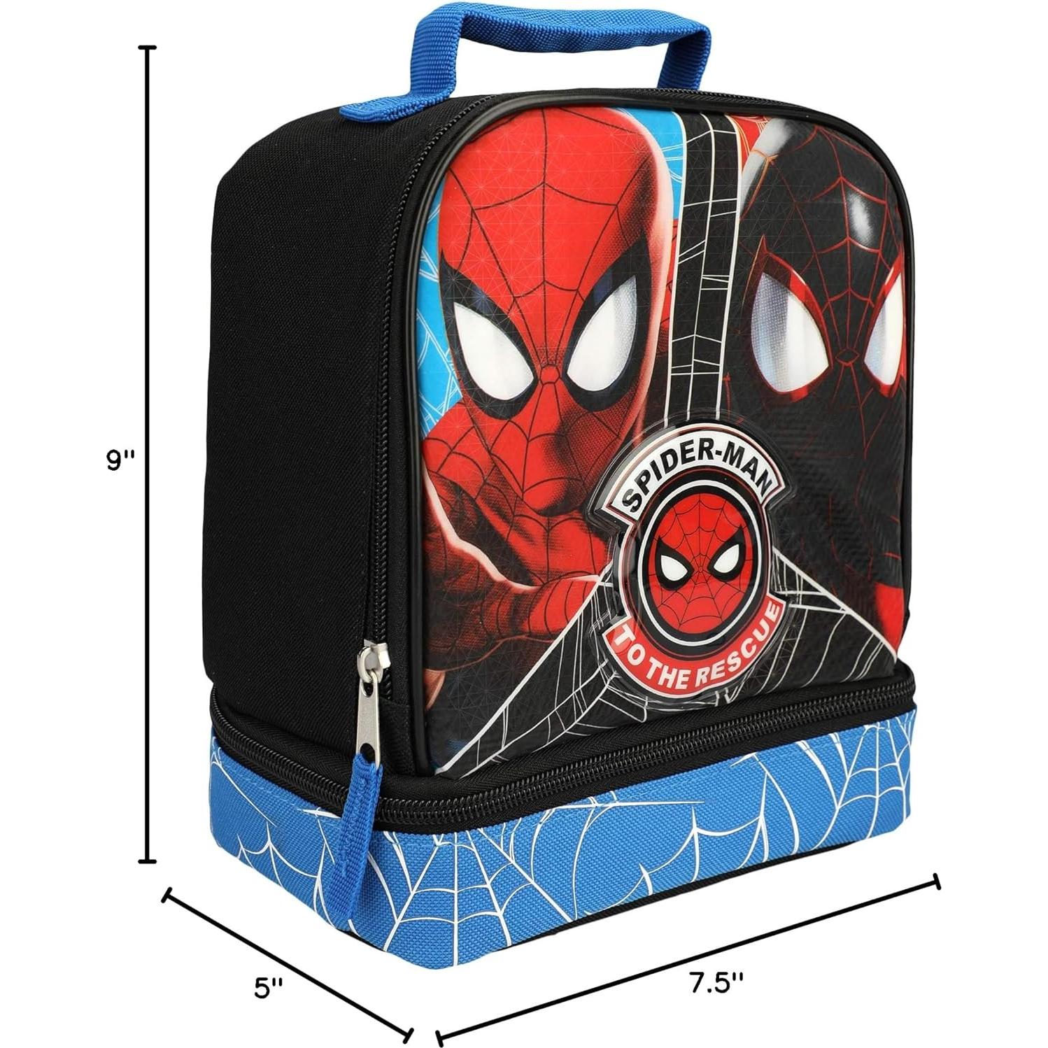 Caja de Almuerzo Aislada Bioworld Spiderman 23x19x13 cm