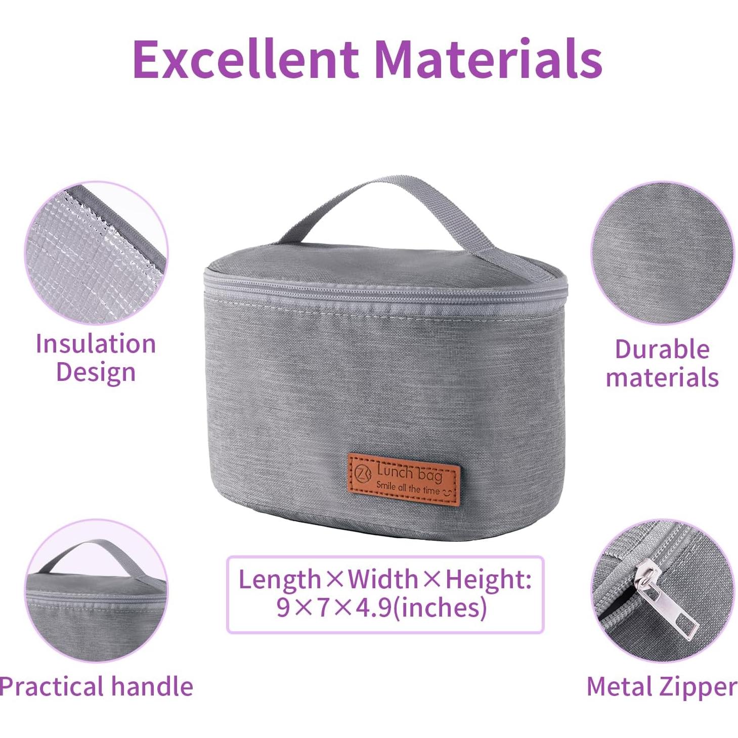 Juego de cajas de almuerzo Bento Lunchneo - 2 apilables 1216ml