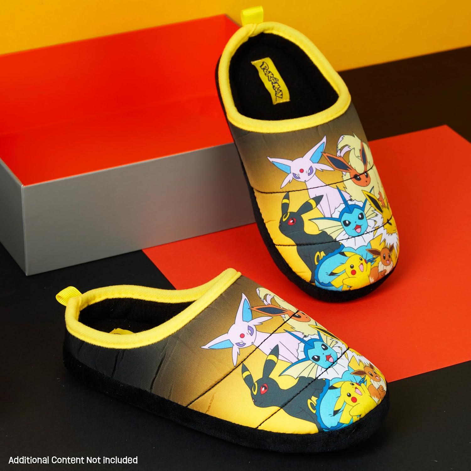 Zapatillas de casa Pokemon para niños - Suela antideslizante