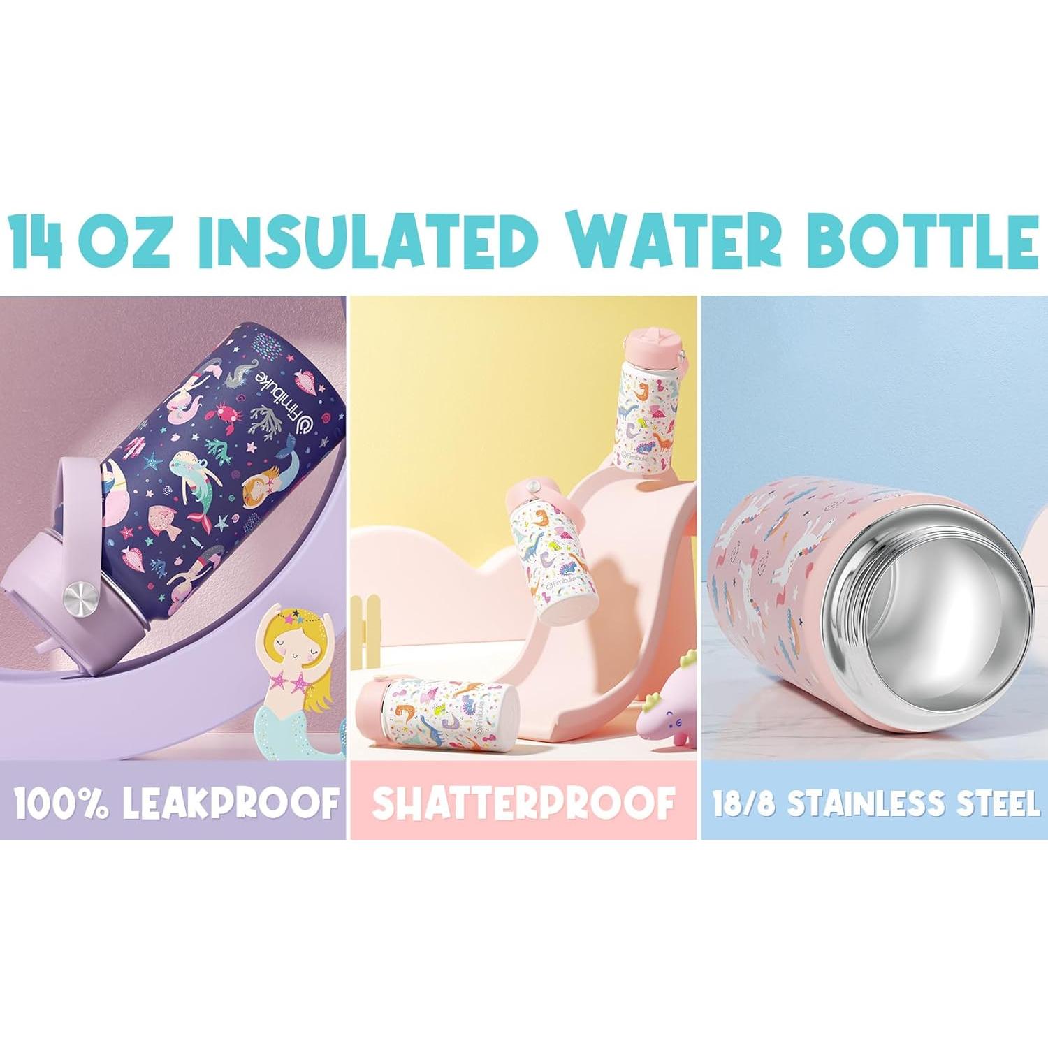 Set Almuerzo Escolar Fimibuke 7 Piezas Aislado 1300ml Azul