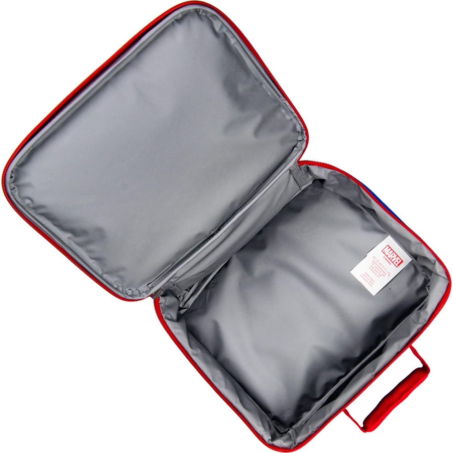 Bolsa de Almuerzo Aislada Bioworld Vengadores 25.4x22.9 cm