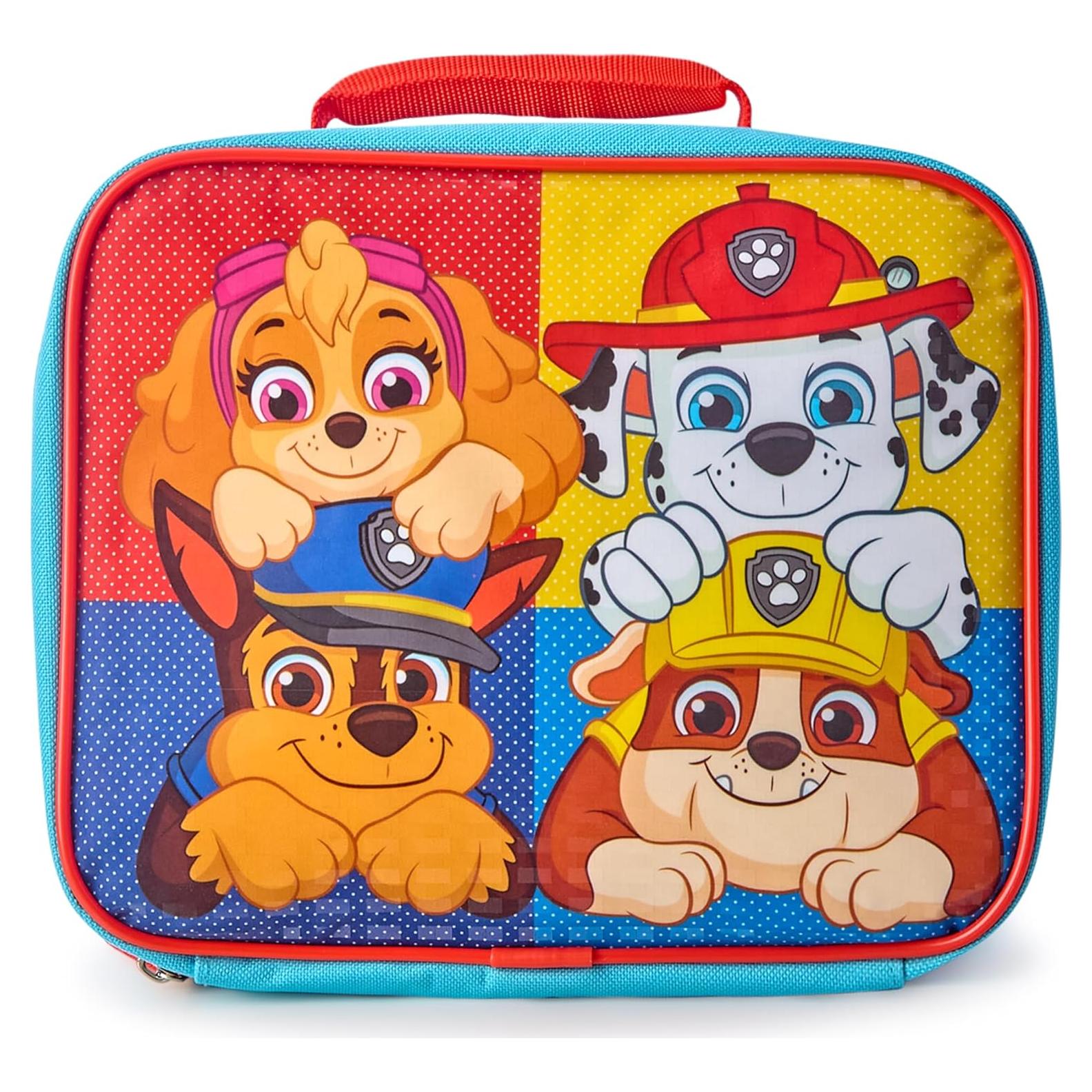 Caja de Almuerzo Aislada Fast Forward Paw Patrol - Rojo/Amarillo