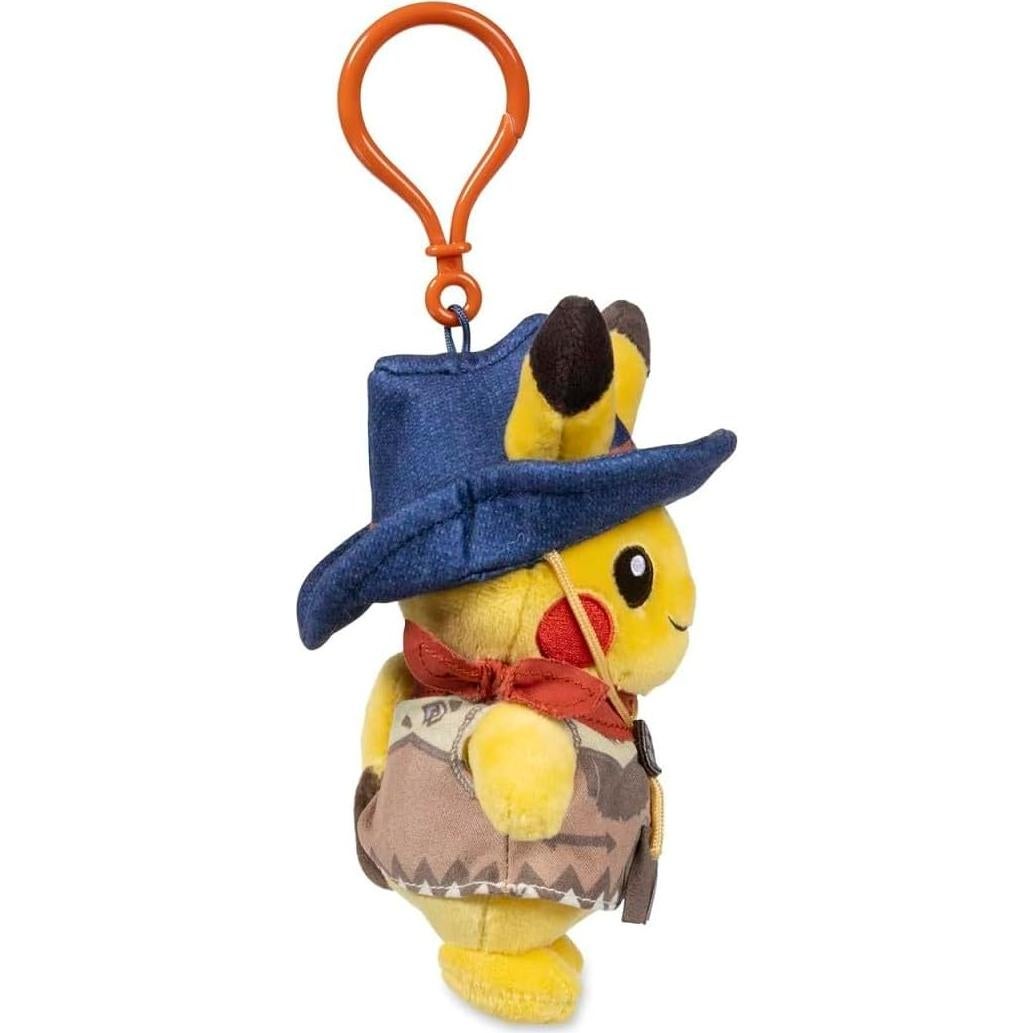 Llavero de peluche Pikachu desierto Pokémon Center 8.8x9.9 cm