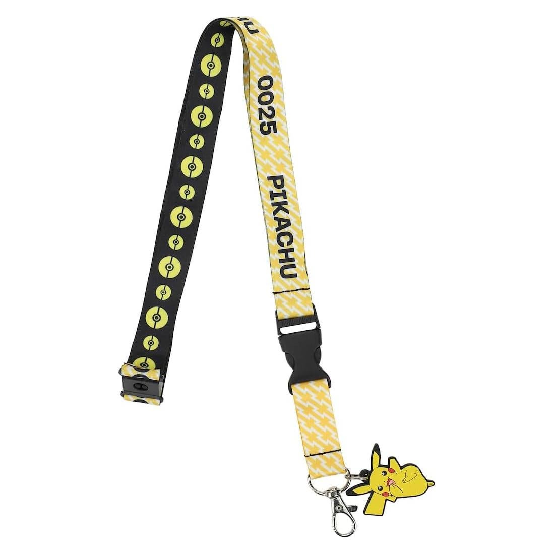 Lanyard Pikachu Bioworld Kanto 12.7x7.6 cm Poliester