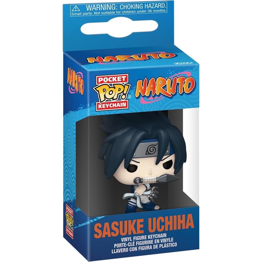 Llavero Funko Pop! Sasuke Uchiha Naruto - Mini Figura 11.76 cm