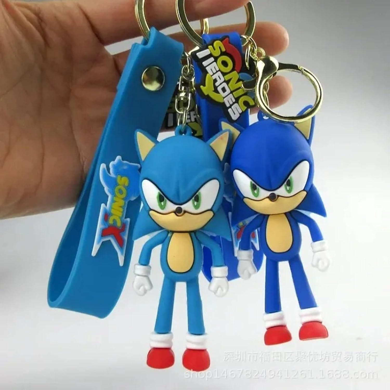 Llavero Sonic Mini Kawaii JHCraft 5 cm Azul