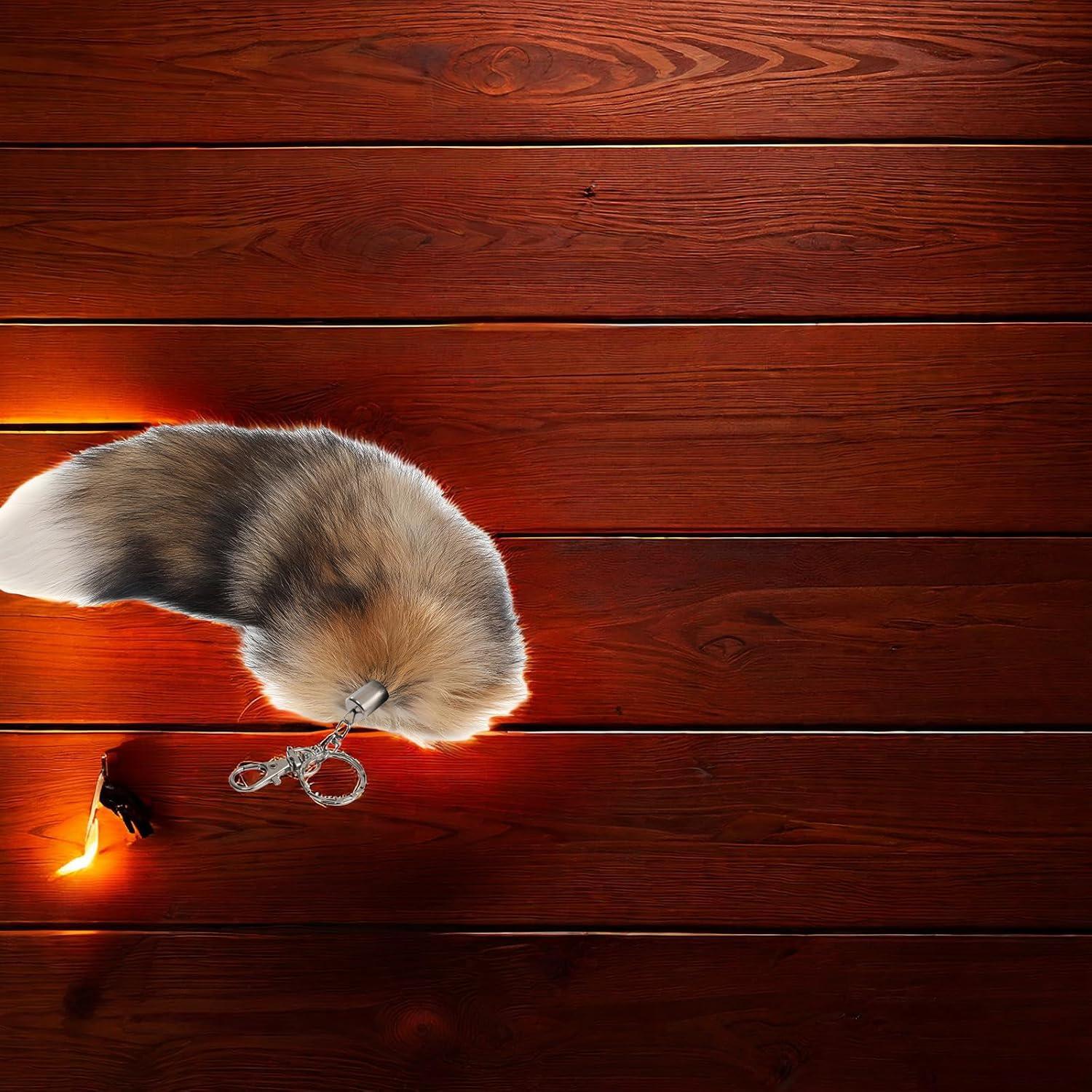 Llave de cola de zorro Therian Iivos 40-46 cm - Pelaje suave