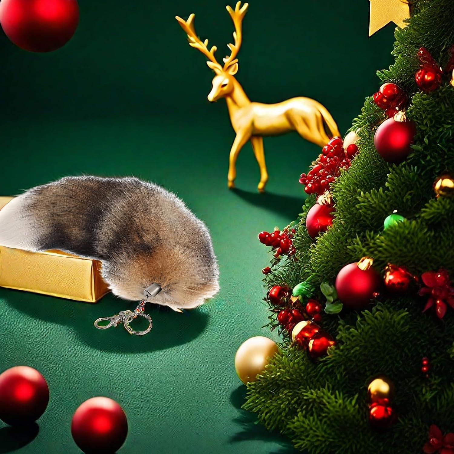 Llave de cola de zorro Therian Iivos 40-46 cm - Pelaje suave