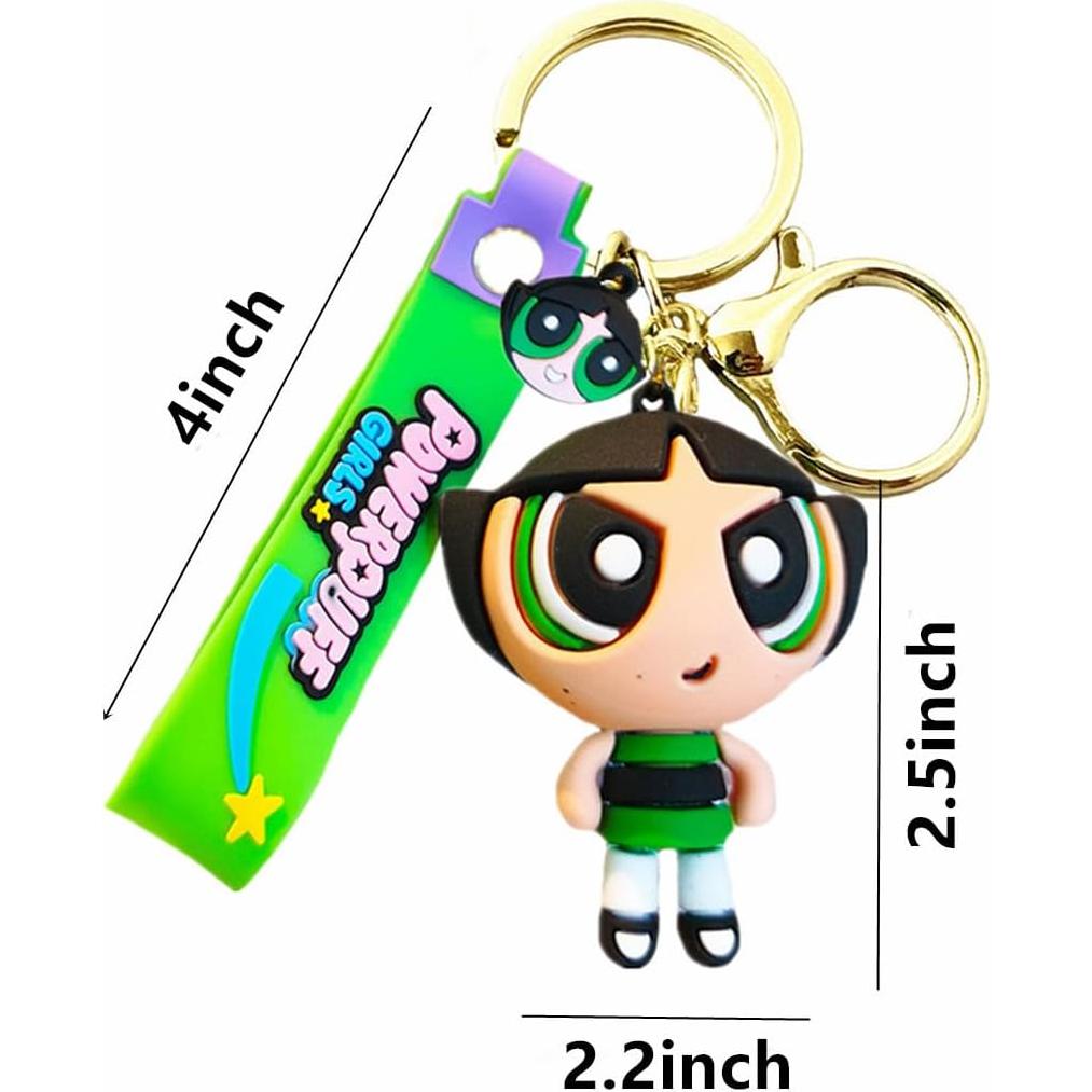 Llave de Silicona Anime 3 Piezas para Mujeres y Hombres