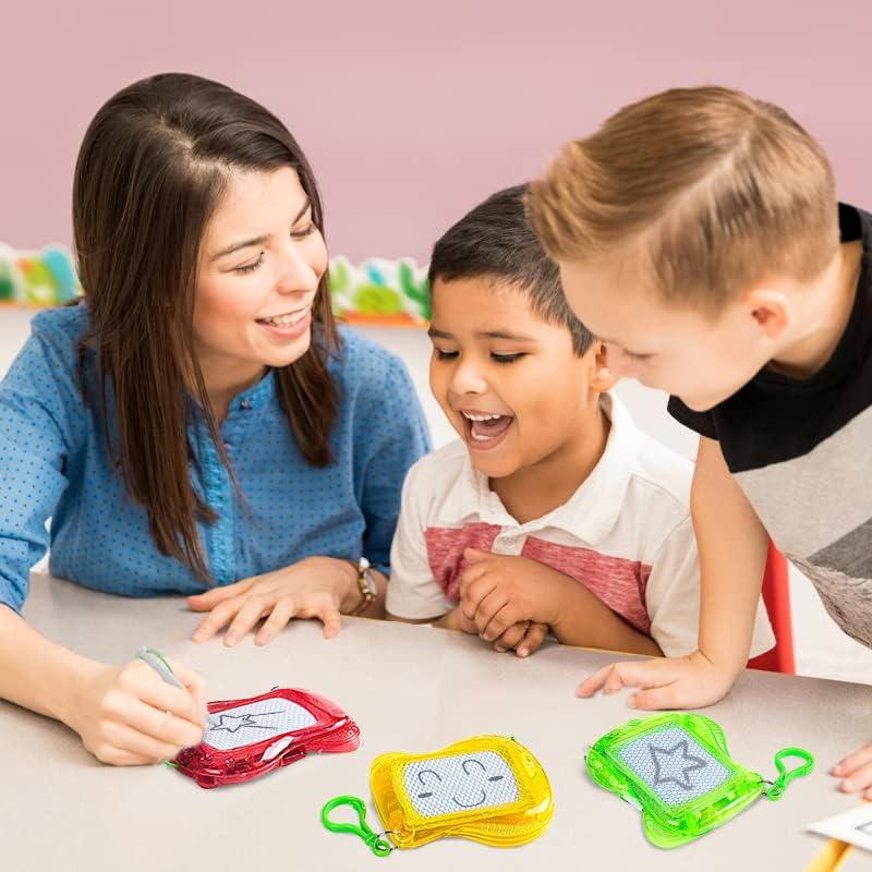 8 Mini Pizarras Magnéticas YouCute con Llavero Metal 17x10cm