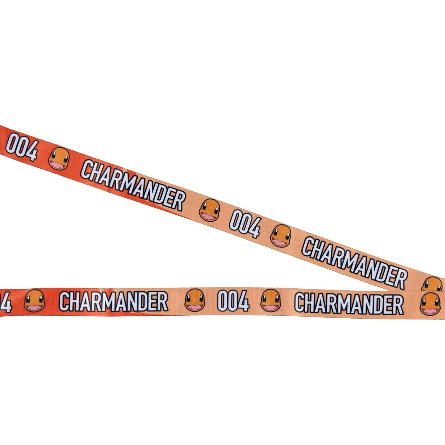 Lanyard Pokemon Charmander 004 Bioworld Doble Cara 44.5cm