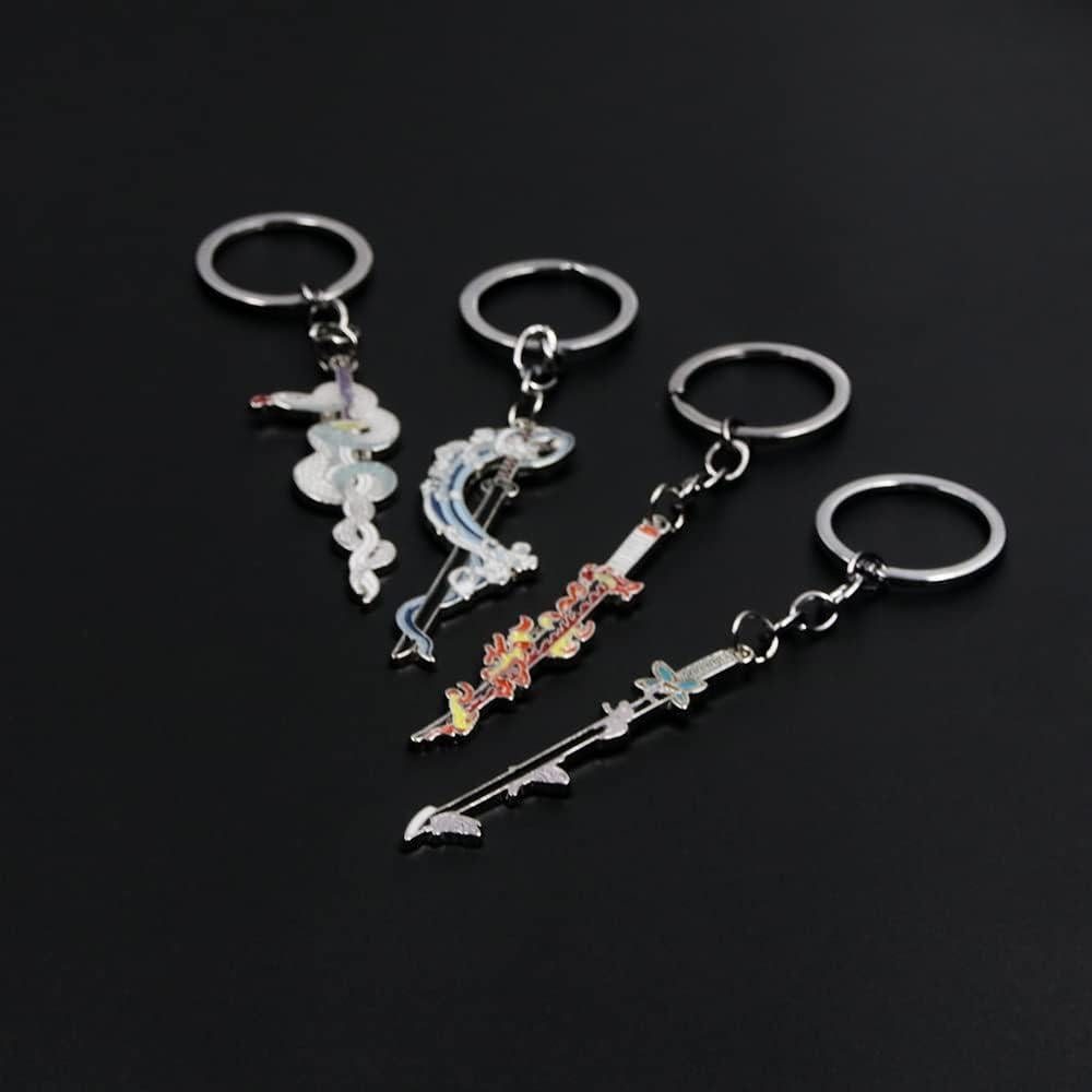 Llavero de Espada Nichirin Rengoku Pyro Kokyuu - Anime Kimetsu No Yaiba