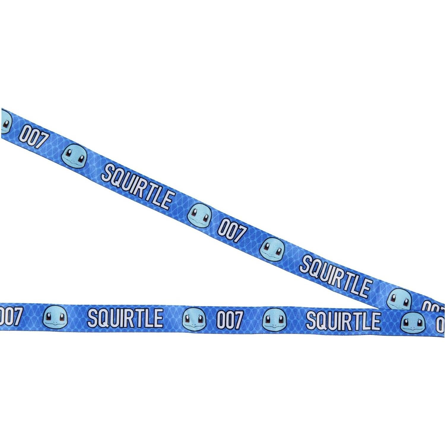Lanyard Pokemon Squirtle 007 Bioworld Doble Cara 44.5 cm