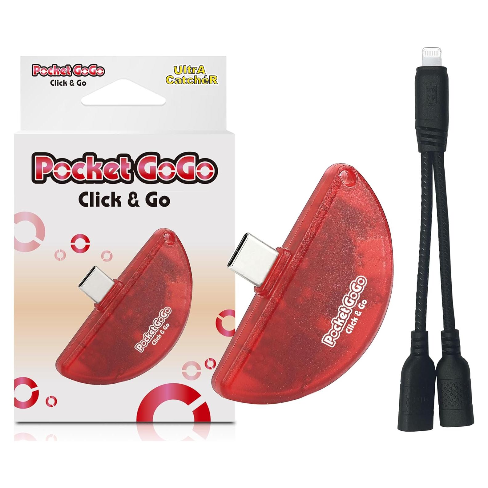 Pocket GoGo Capturador Automático Brook USB-C Rojo