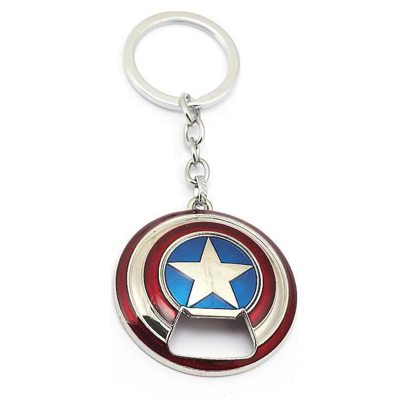 Abrebotellas llavero escudo Nidavellir plata 5.08 cm