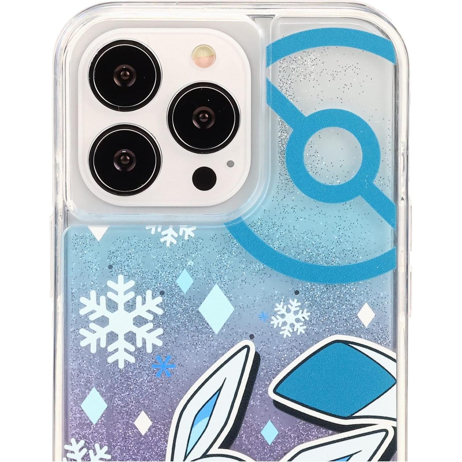 Funda Brillante Inglem para iPhone 13 Pro - Glaciar Pokémon