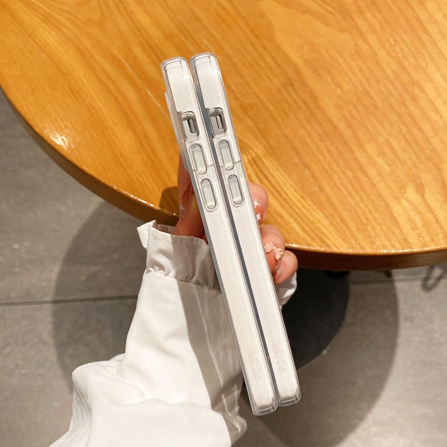 Funda Kawaii para Teléfono 11 CYAVIS Antigolpes Carga Inalámbrica