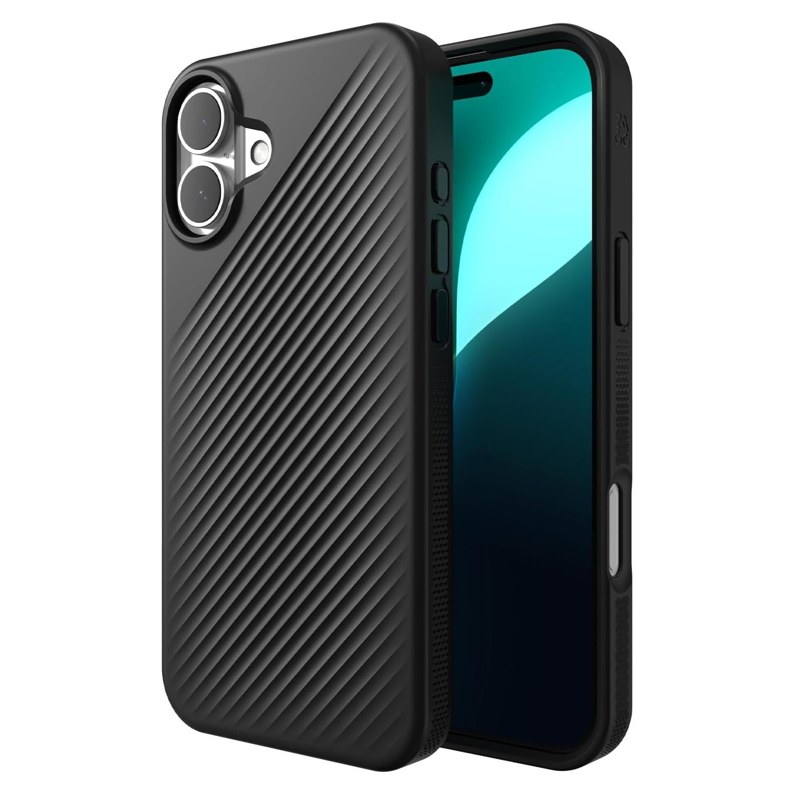 Funda ZAGG Luxe Snap para iPhone 16 Plus - Carga Inalámbrica, Protección 3m, Ecológica