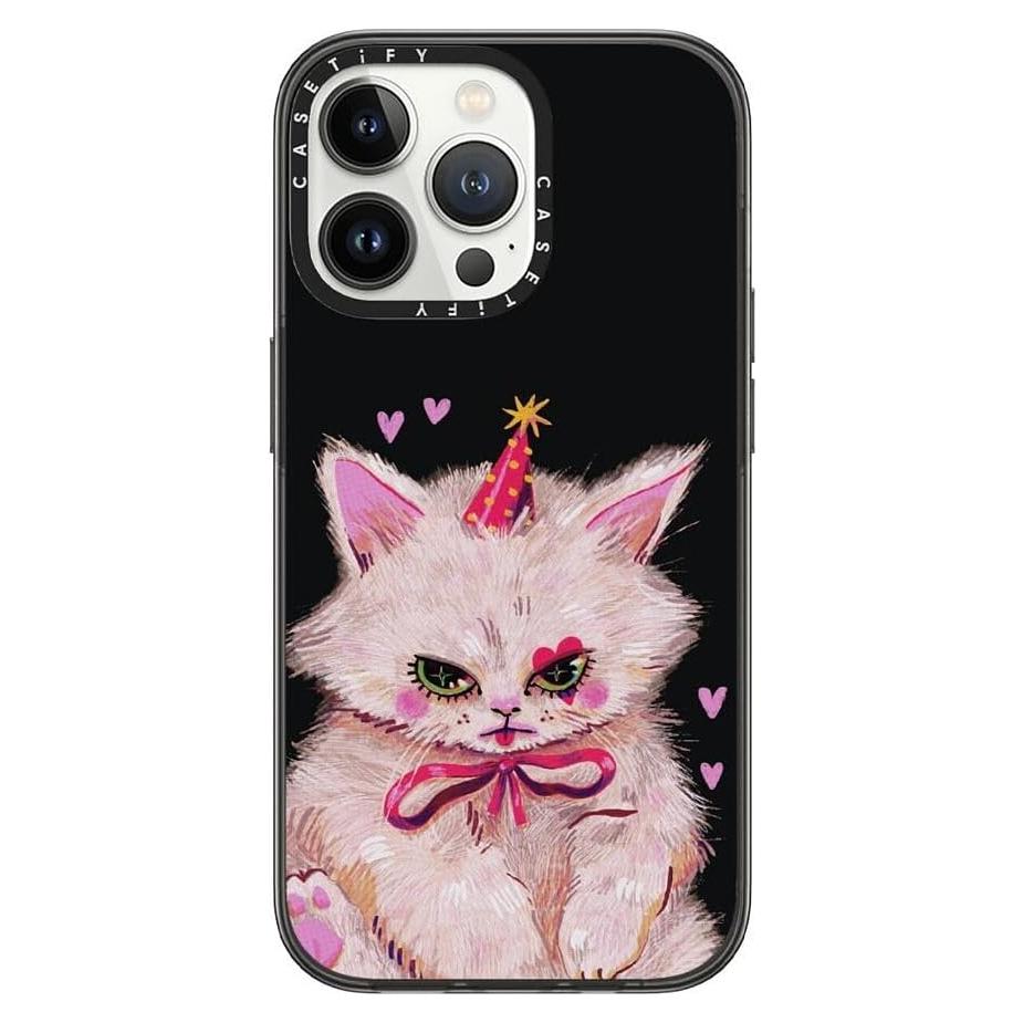 Funda Compacta CASETiFY para iPhone 13 Pro - Gato Payaso - Protección Militar