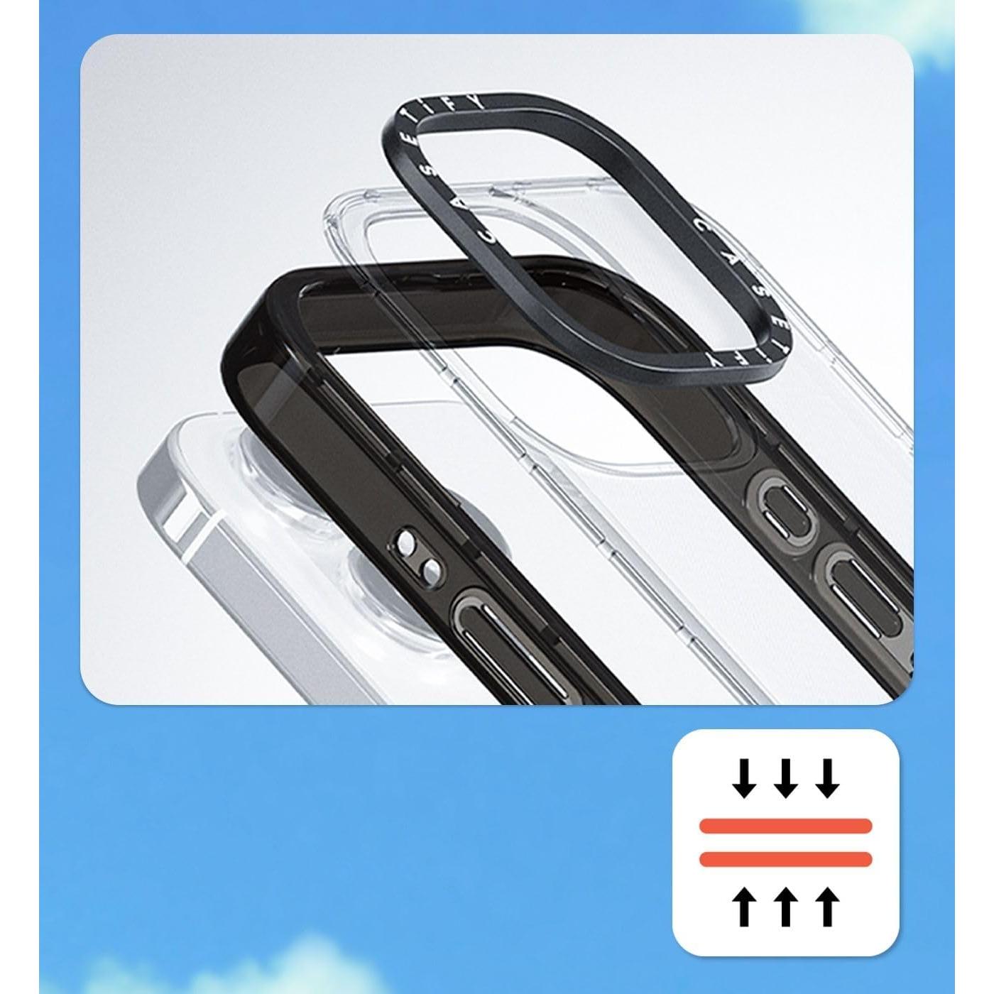 Funda Compacta CASETiFY para iPhone 13 Pro - Gato Payaso - Protección Militar