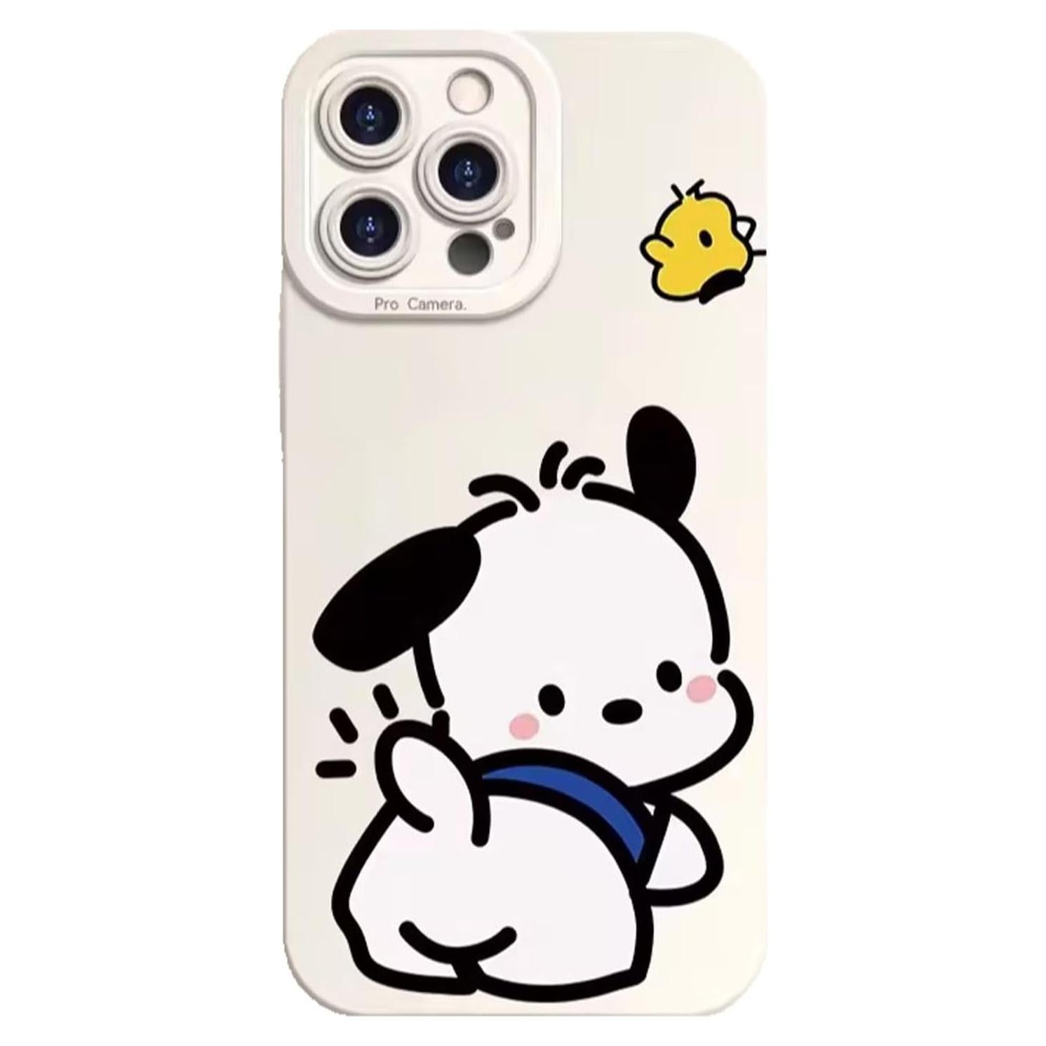 Funda protectora de perro kawaii HOFULK para iPhone 15 Pro Max