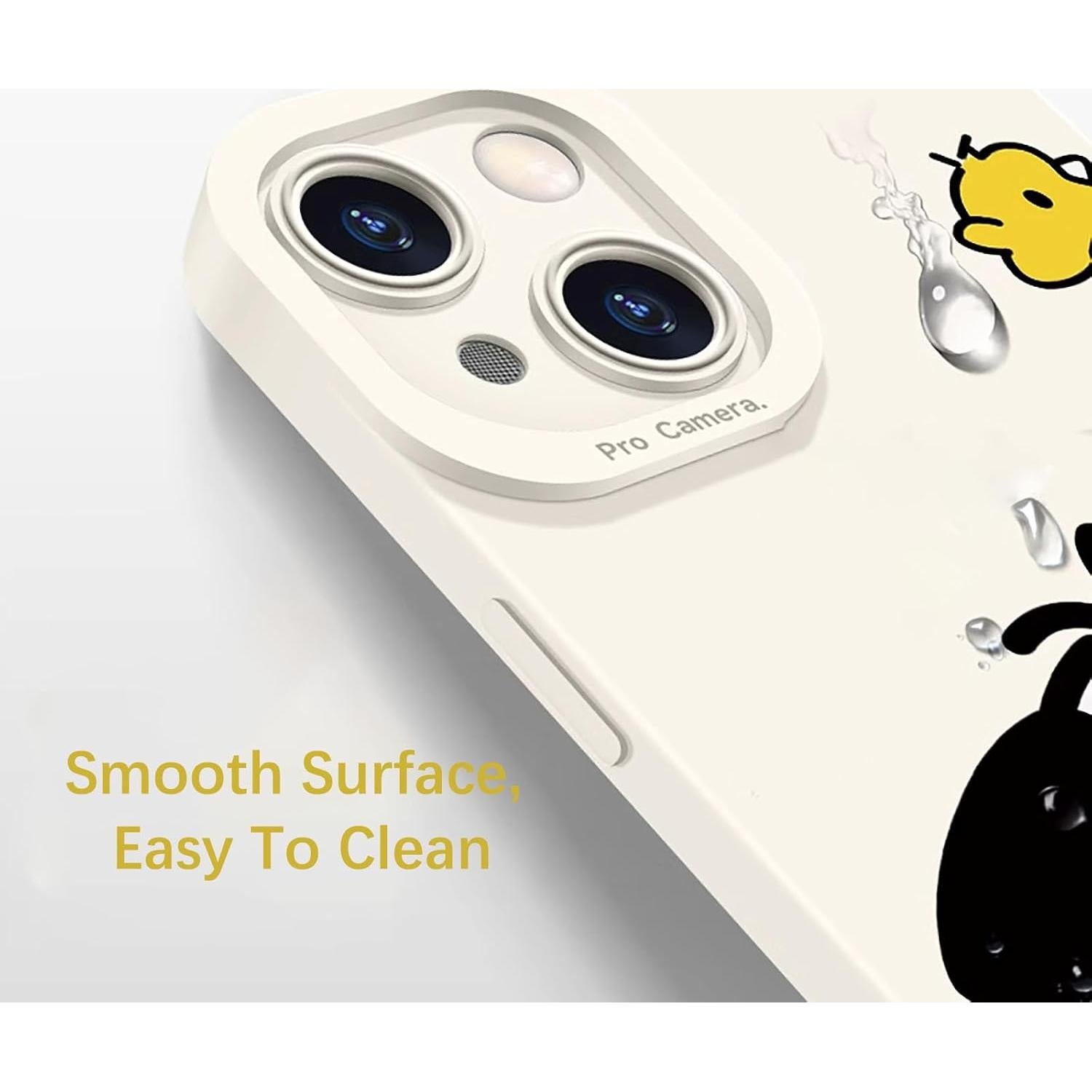 Funda protectora de perro kawaii HOFULK para iPhone 15 Pro Max