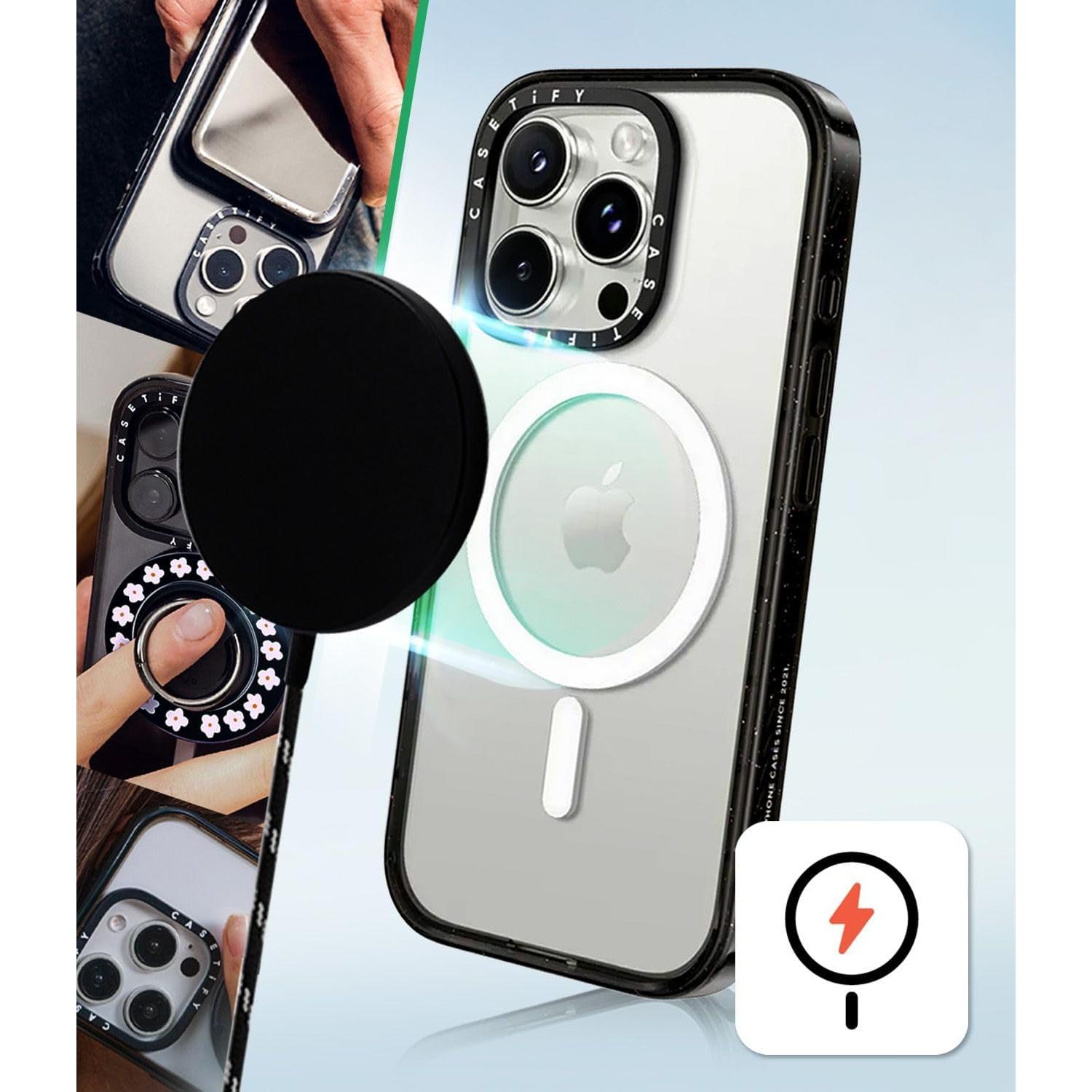 Funda Impacto CASETiFY para iPhone 15 Pro Max - Gato Payaso