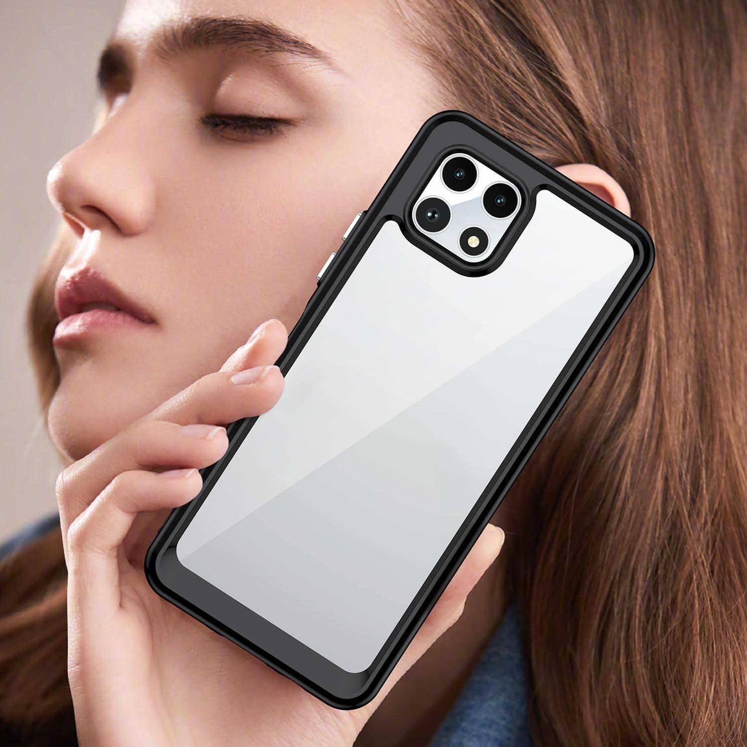 Funda Antichoque TPU para T-Mobile Revvl 7 5G - Transparente