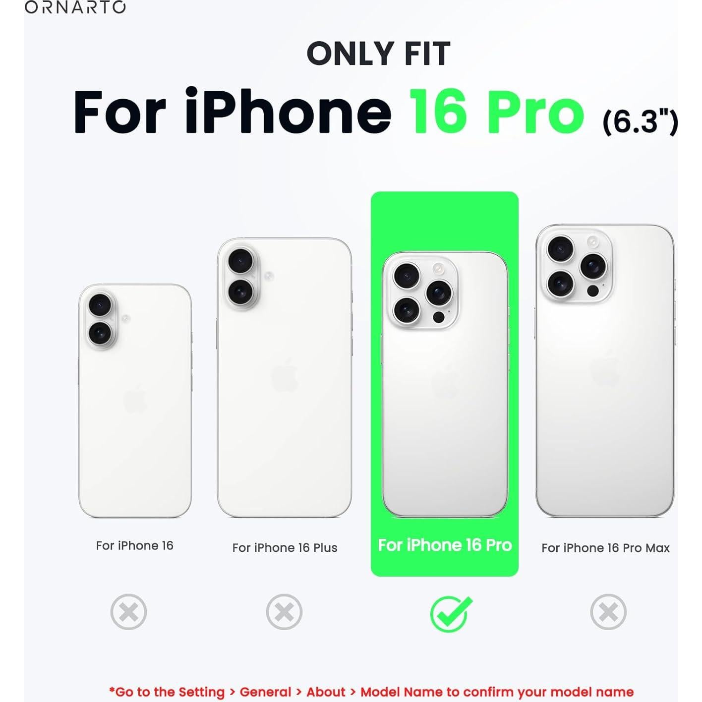 Funda Silicona Líquida ORNARTO para iPhone 16 Pro - Rosa Tiza