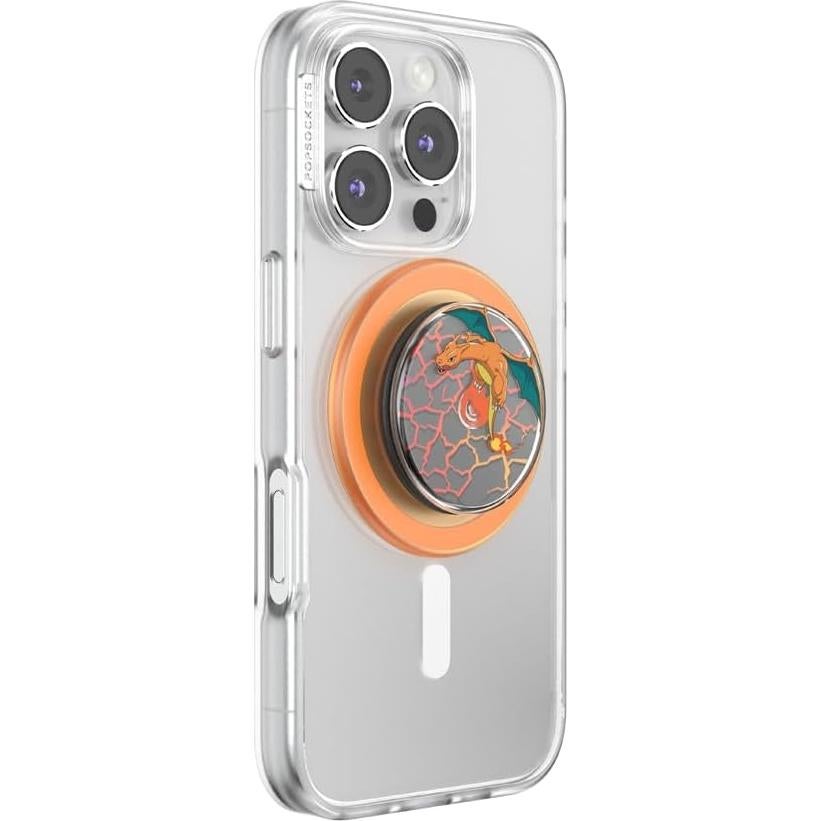 PopSockets Agarre Magnético para Teléfono MagSafe Charizard