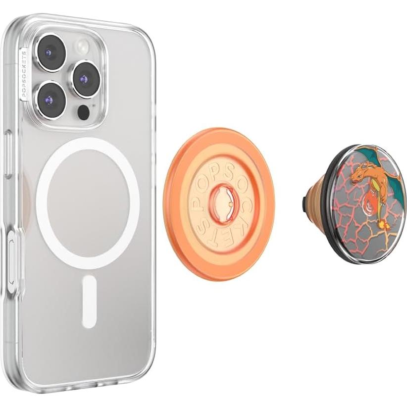 PopSockets Agarre Magnético para Teléfono MagSafe Charizard