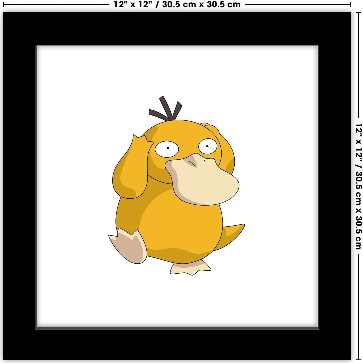 Póster de Arte Pokemon Psyduck Trends International 30.48 cm